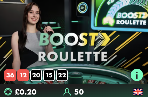 Boosty Roulette Tisch